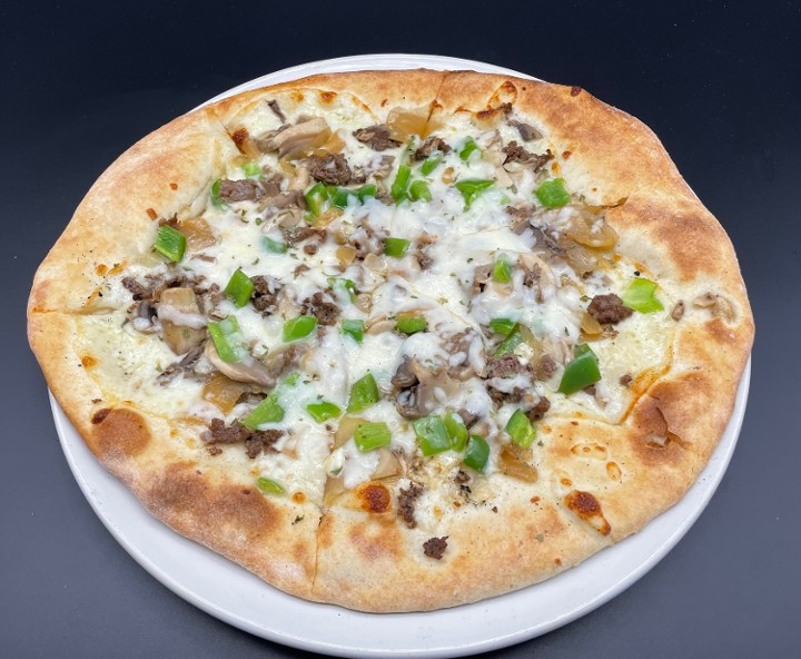 Philly Cheesesteak Pizza