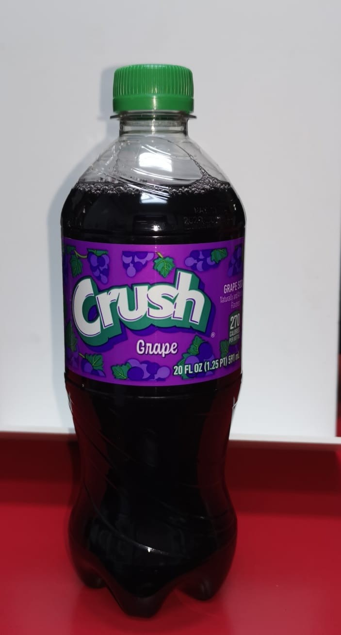 Crush Grape Soda Bottle (20 0z)