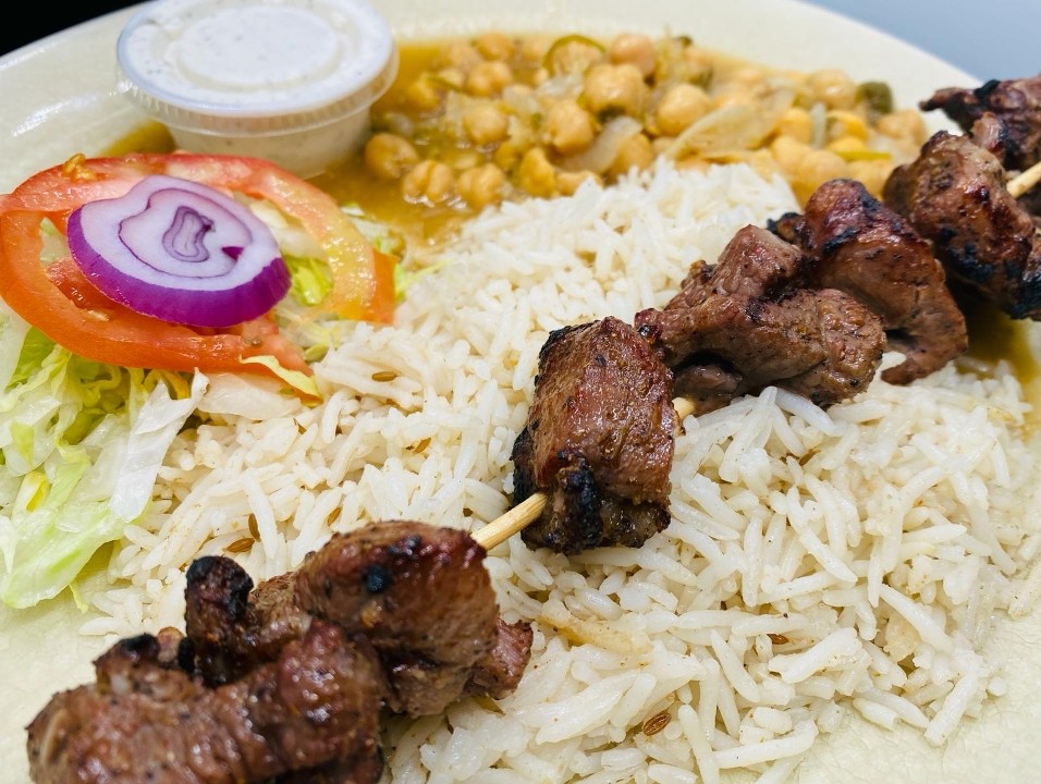 Lamb Kabab Platter