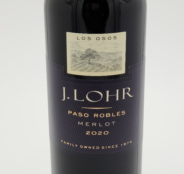 J Lohr Los Osos Merlot Paso Robles 2020 (1/2 bottle)
