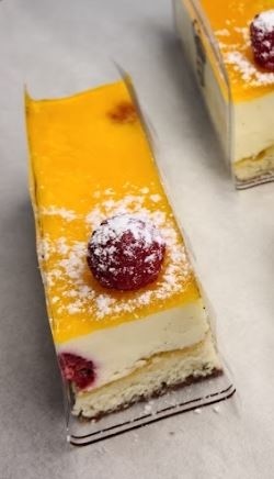 Raspberry vanilla passion cake