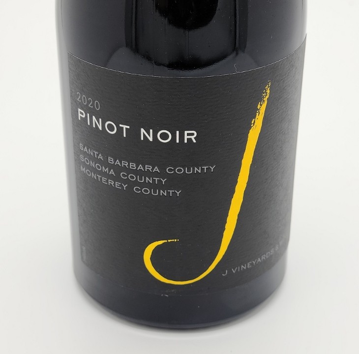 J Vineyards Pinot Noir Sonoma/SB County 2020 (1/2 bottle)