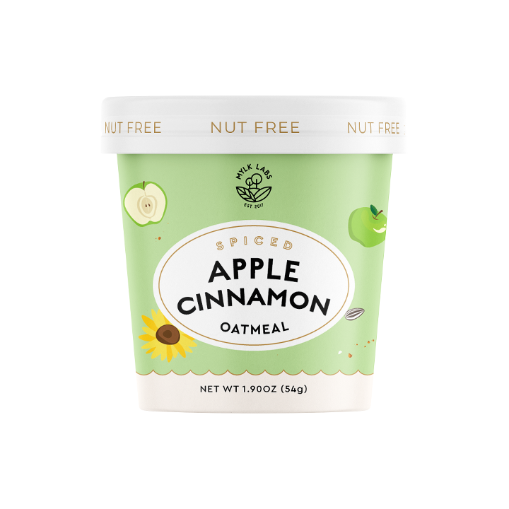 Nut Free Apple Cinnamon Oatmeal Cup
