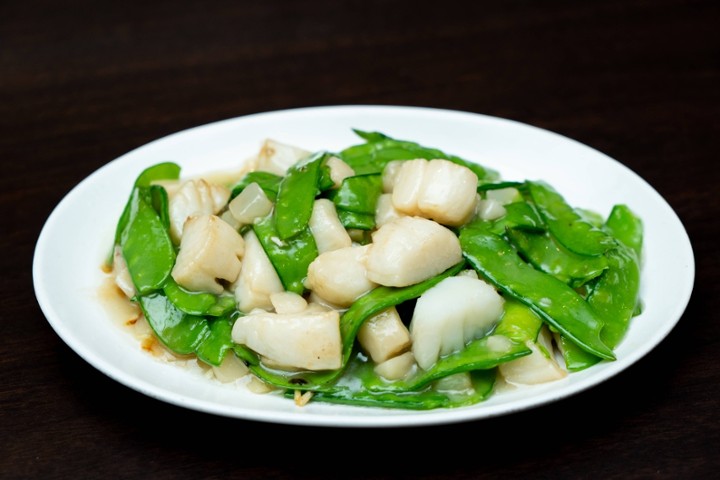 417. Scallops with Snow Peas