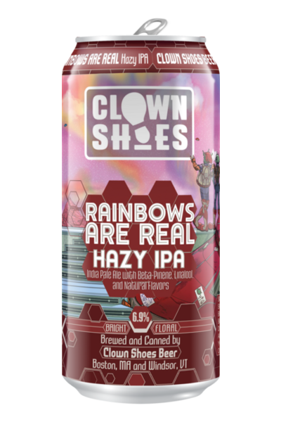 Clown Shoes 'Rainbows are Real' Hazy IPA