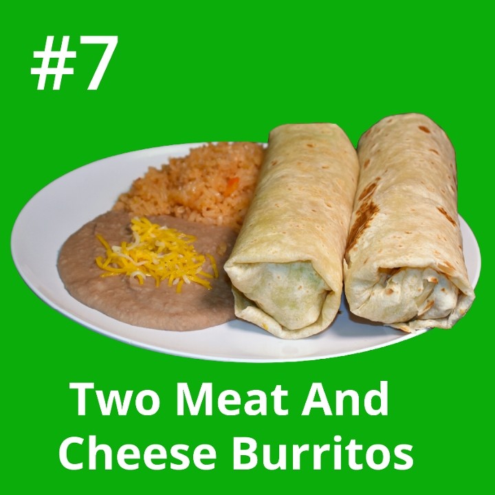 Combo #7 Two burritos