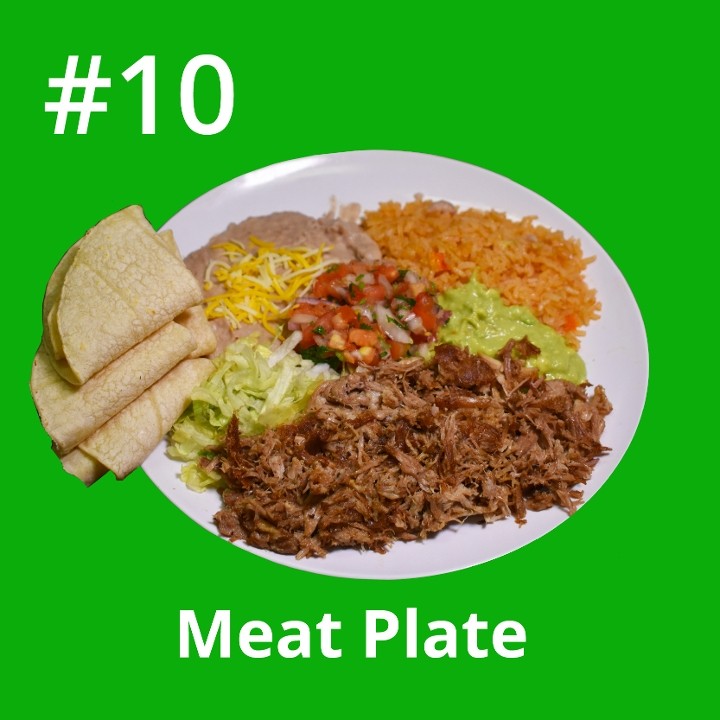 Combo #10 Meat Plate