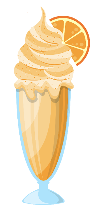 Orange Cream Float