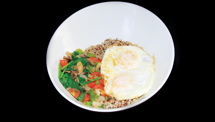 Egg & Quinoa Power Bowl