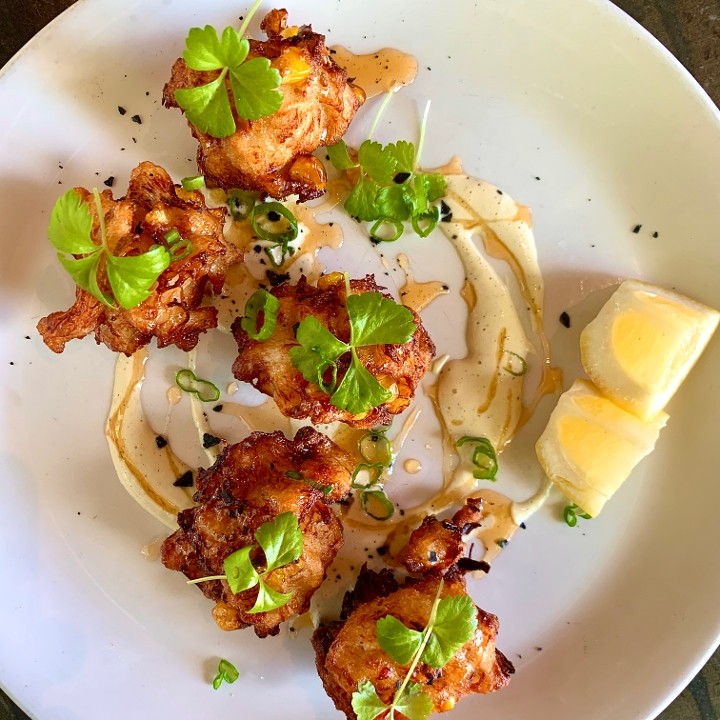 Blue Crab Corn Fritters