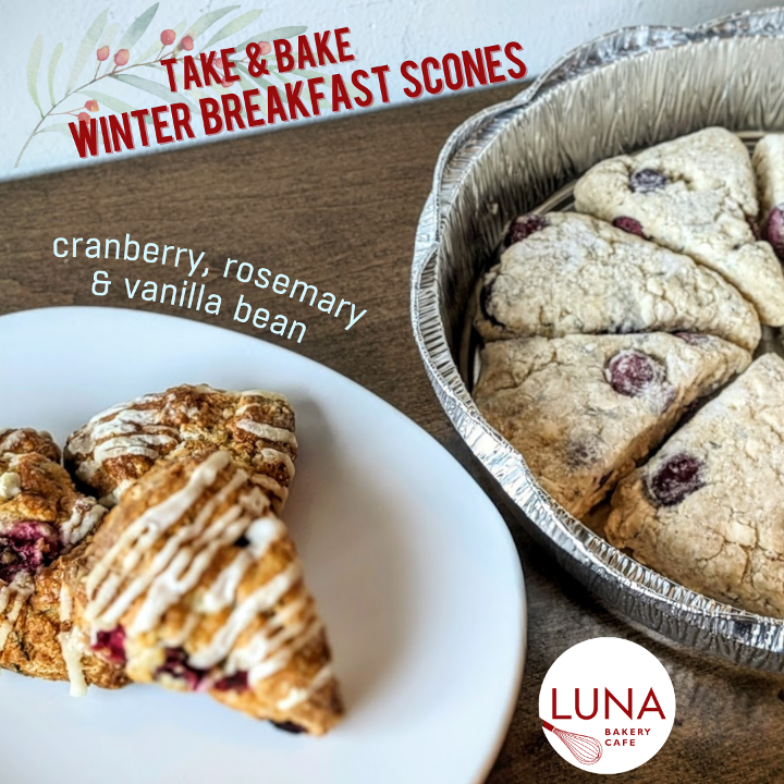 Take & Bake Winter Breakfast Scones
