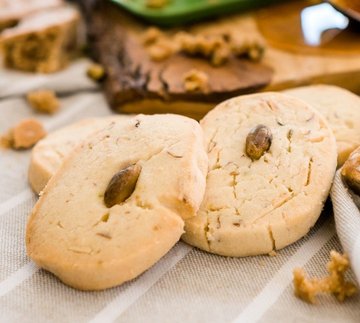 Pistachio Shortbread Cookie