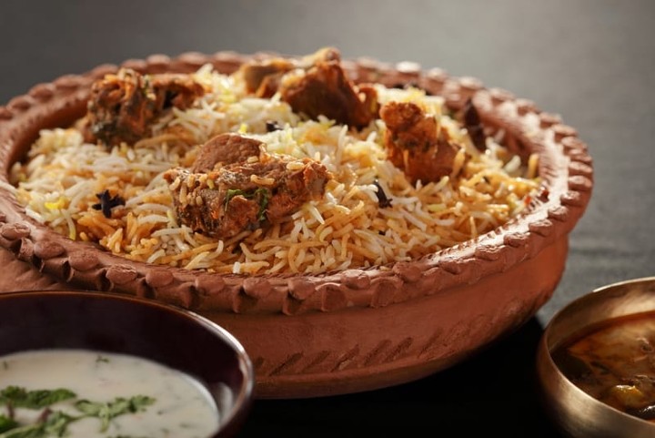 Hyderabadi Mutton Dhum Biryani