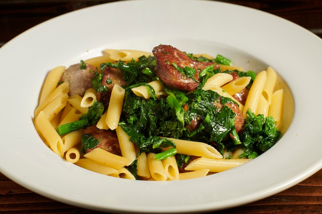 Penne with Broccolli Rabe and Sausage