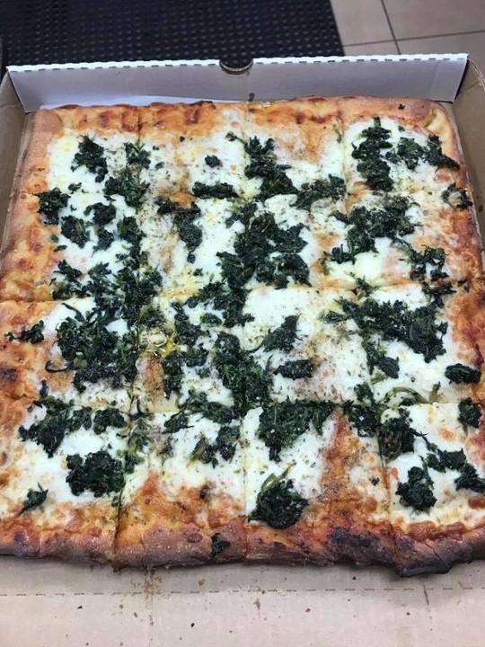 10" SICILIAN RICOTTA/SPINACH WHITE PIZZA