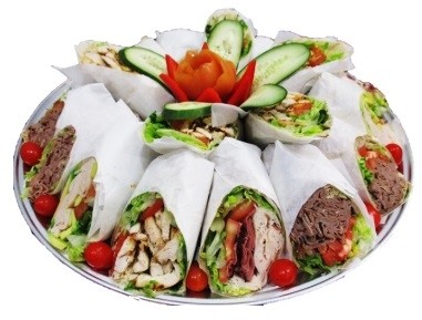 Deli and/or Chicken Wraps Platter
