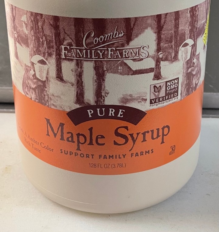 100% Maple Syrup