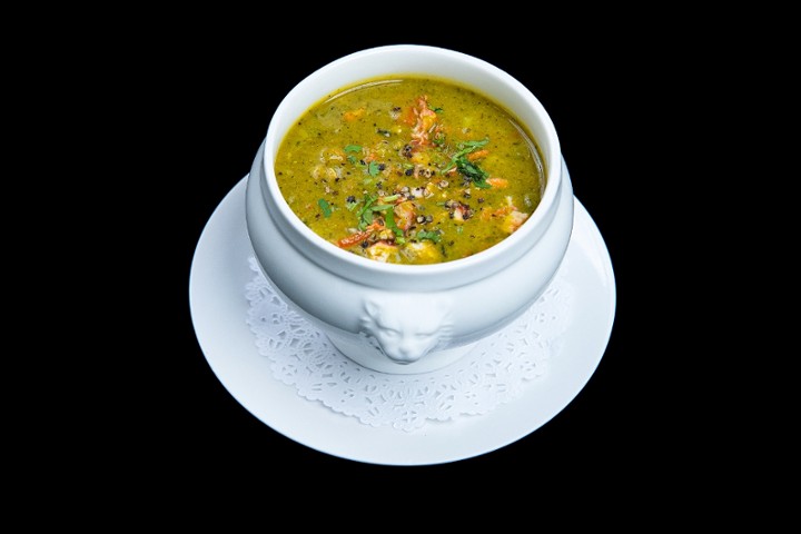 Hariyali Chicken Soup