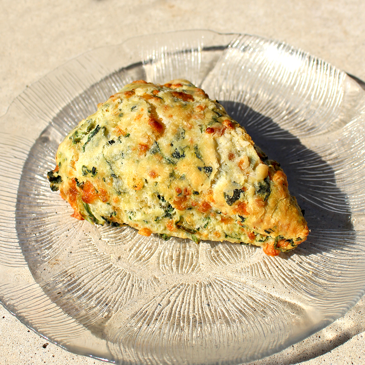 Spinach Gouda Scone