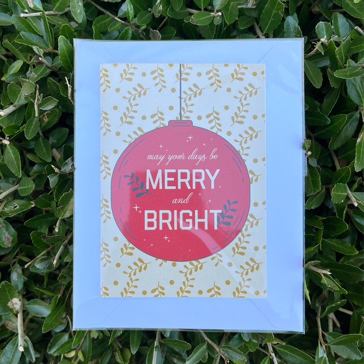 Merry + Bright Card