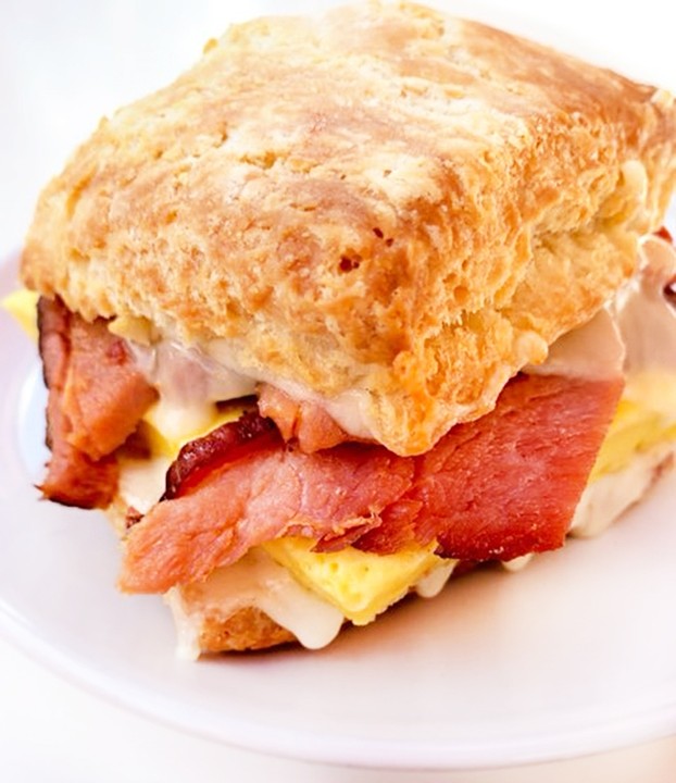 City Ham & Egg Biscuit