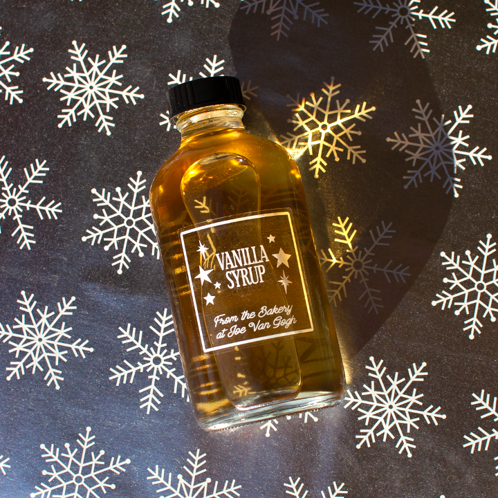Vanilla Syrup Bottle
