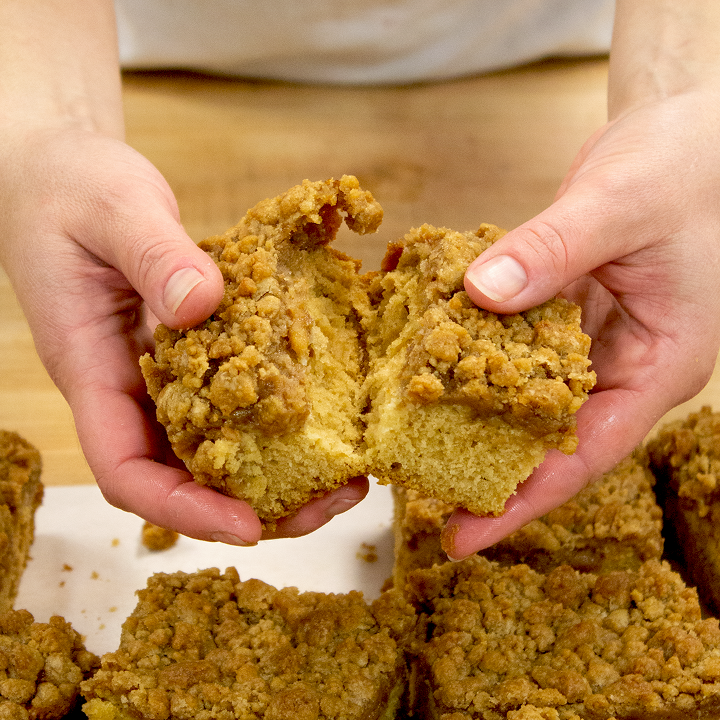 Apple Butter Crumb Cake