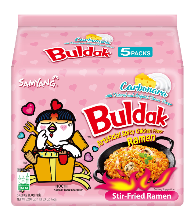 CARBONARA BULDAK RAMEN 5 PK (33864)