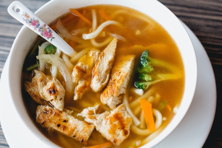 Chicken Udon Soup (C)