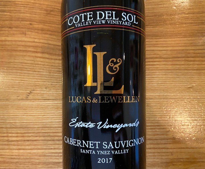 Cabernet Sauvignon. Lucas & Lewellen, “Cote Del Sol.” California.