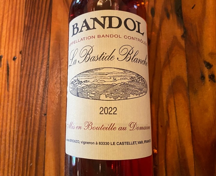 Provence - Bandol Rosé. Domaine La Bastide Blanche. Provence, France.