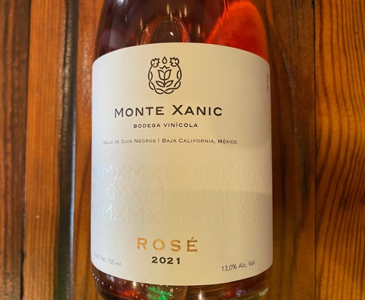 Rosé of Grenache. Monte Xanic. Valle de Guadalupe, Mexico.