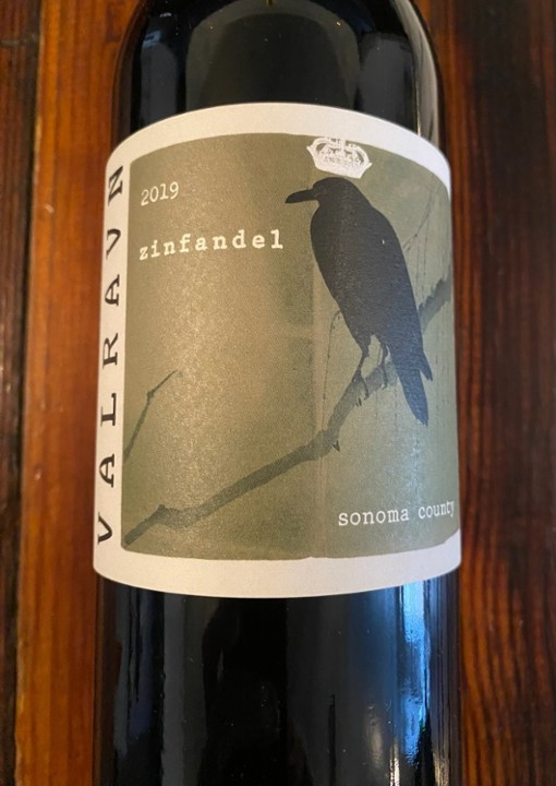 Zinfandel. Valravn. Sonoma County. California