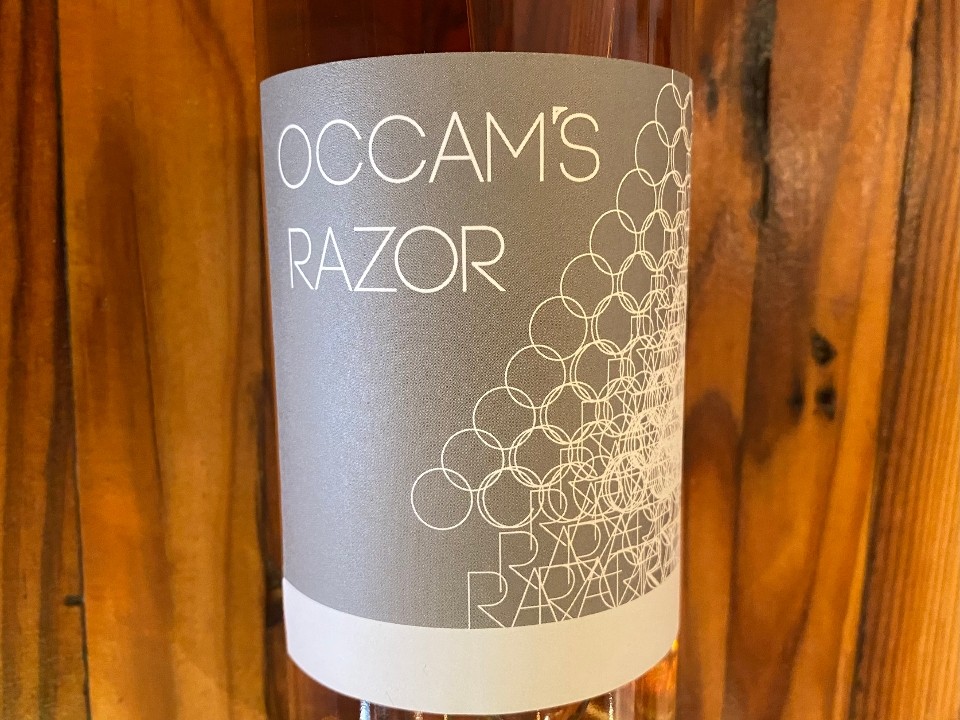 Pinot Gris. Rasa Vineyards, Occam's Razor. Washington.