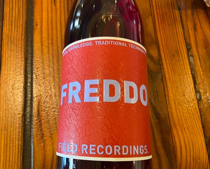 Sangiovese, Dolcetto + Valigudié Blend. Field Recordings, "Freddo". Paso Robles, CA.