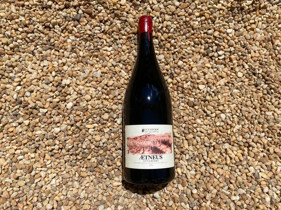 BT Aetneus Sicilian Red Blend (2016). I Custodi delle Vigne dell'Etna. Sicilia, Italy.