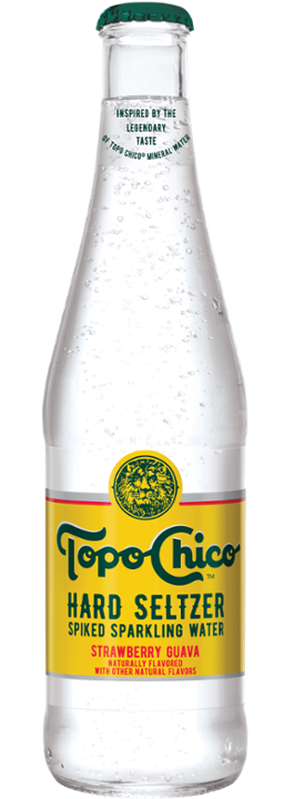 Topo Chico Strawberry Guava Hard Seltzer - 12oz bottle