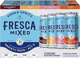Fresca Vodka Spritz- Peach Citrus