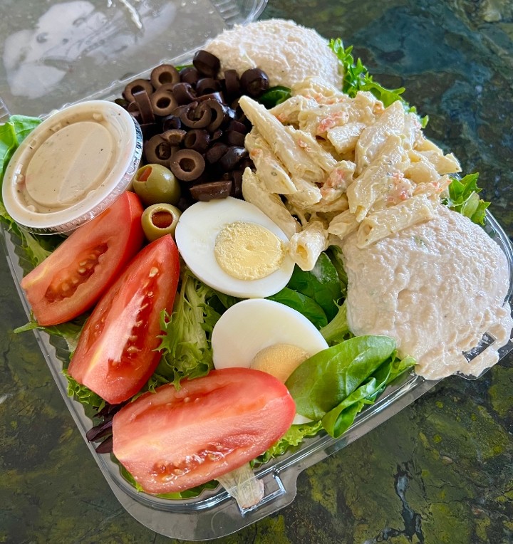 Dijon Dill Tuna Salad Platter