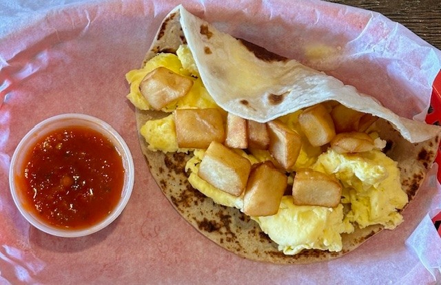 Breakfast Taco Potato And Egg