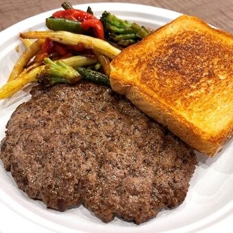 Hamburger Steak & Veggies^