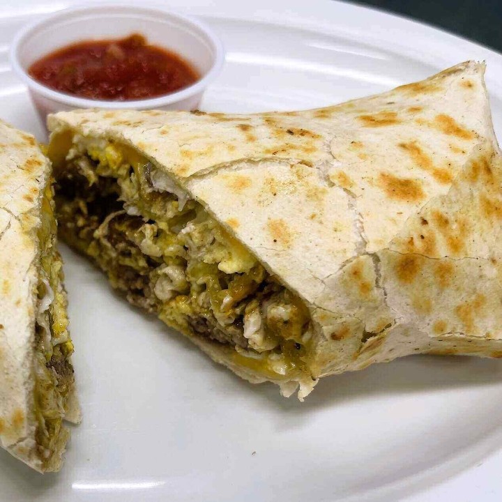 Large Breakfast Burrito^