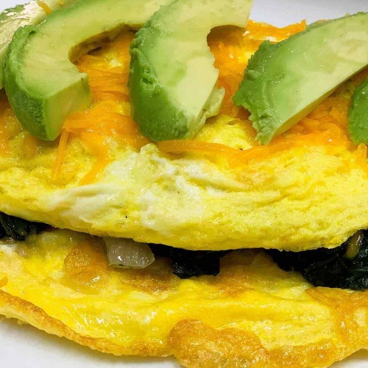 Omelette with 3 Eggs & Cheese^