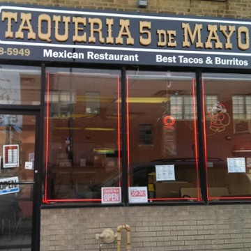 Taqueria 5 de Mayo 2415 W Montrose Ave