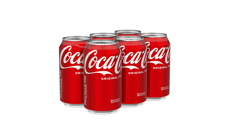 6pk Coca-Cola