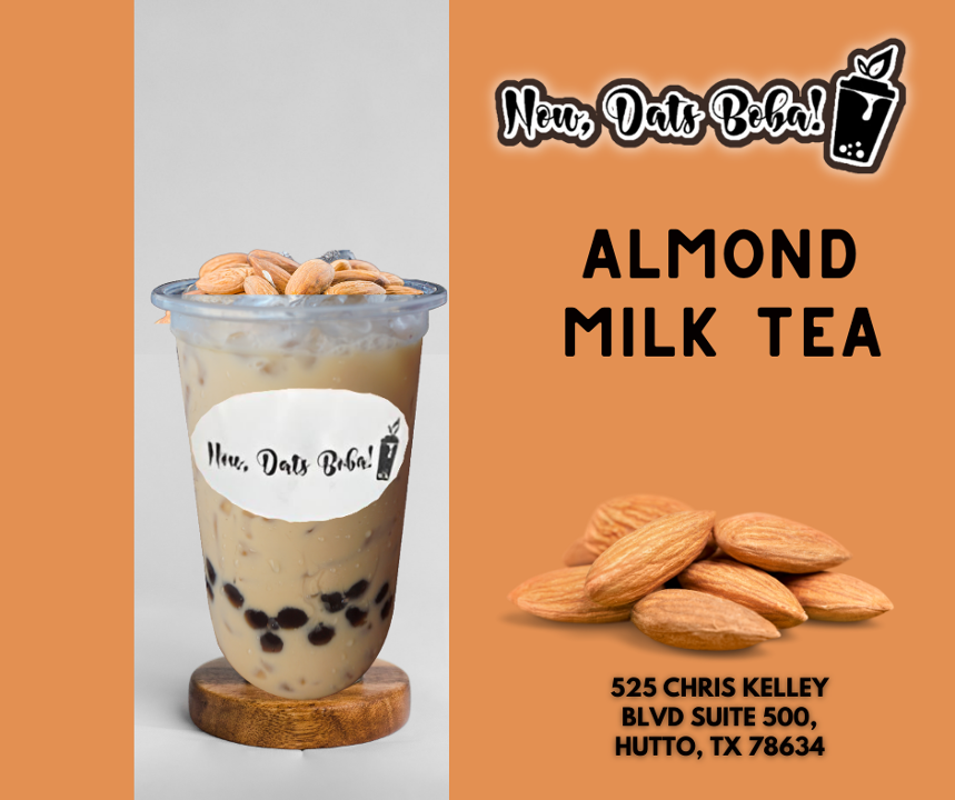 Almond milk tea