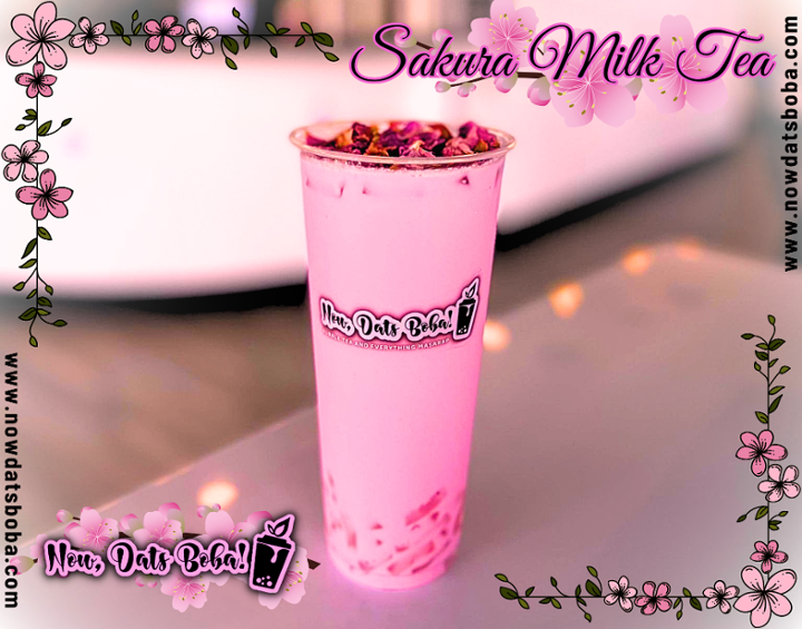 Sakura Milk Tea