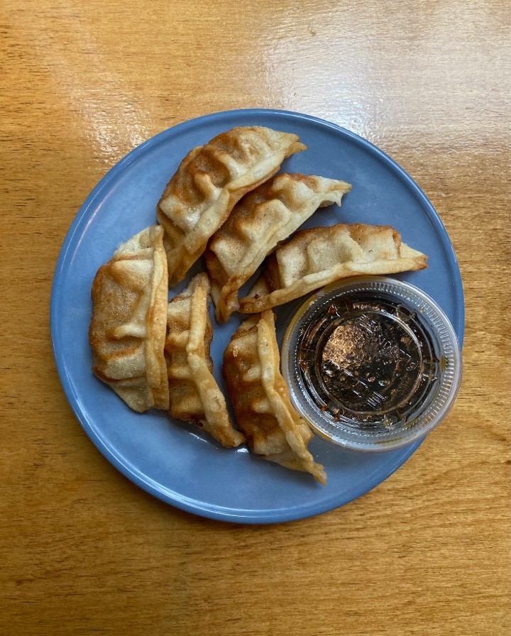 6 Pcs Fried Pork & Veggie Dumplings