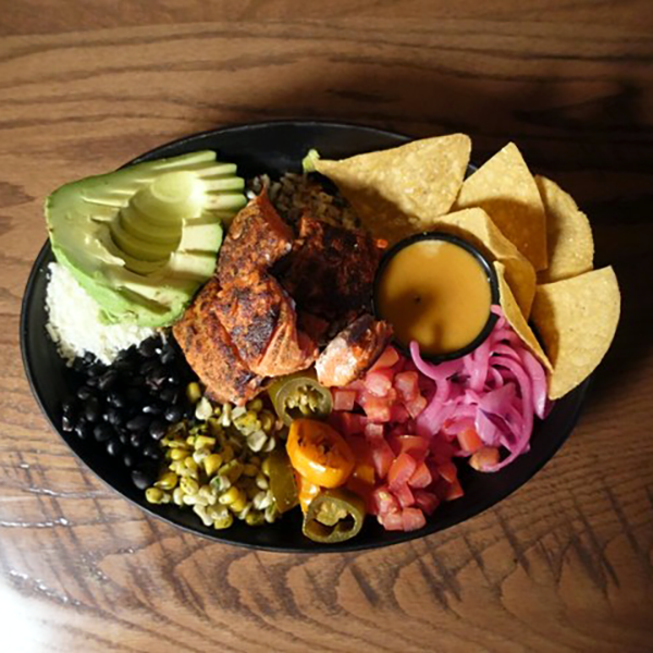 Ancho Chili AK Salmon Bowl