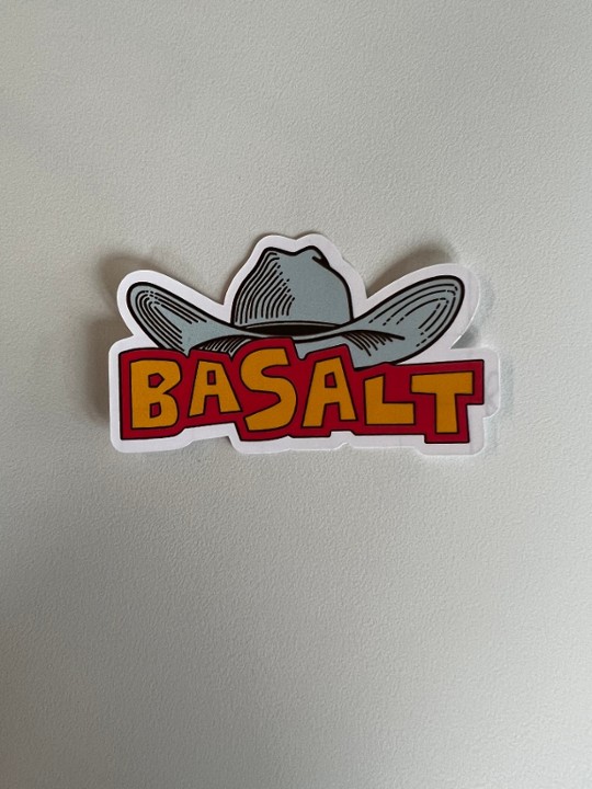 Basalt Hat Sticker